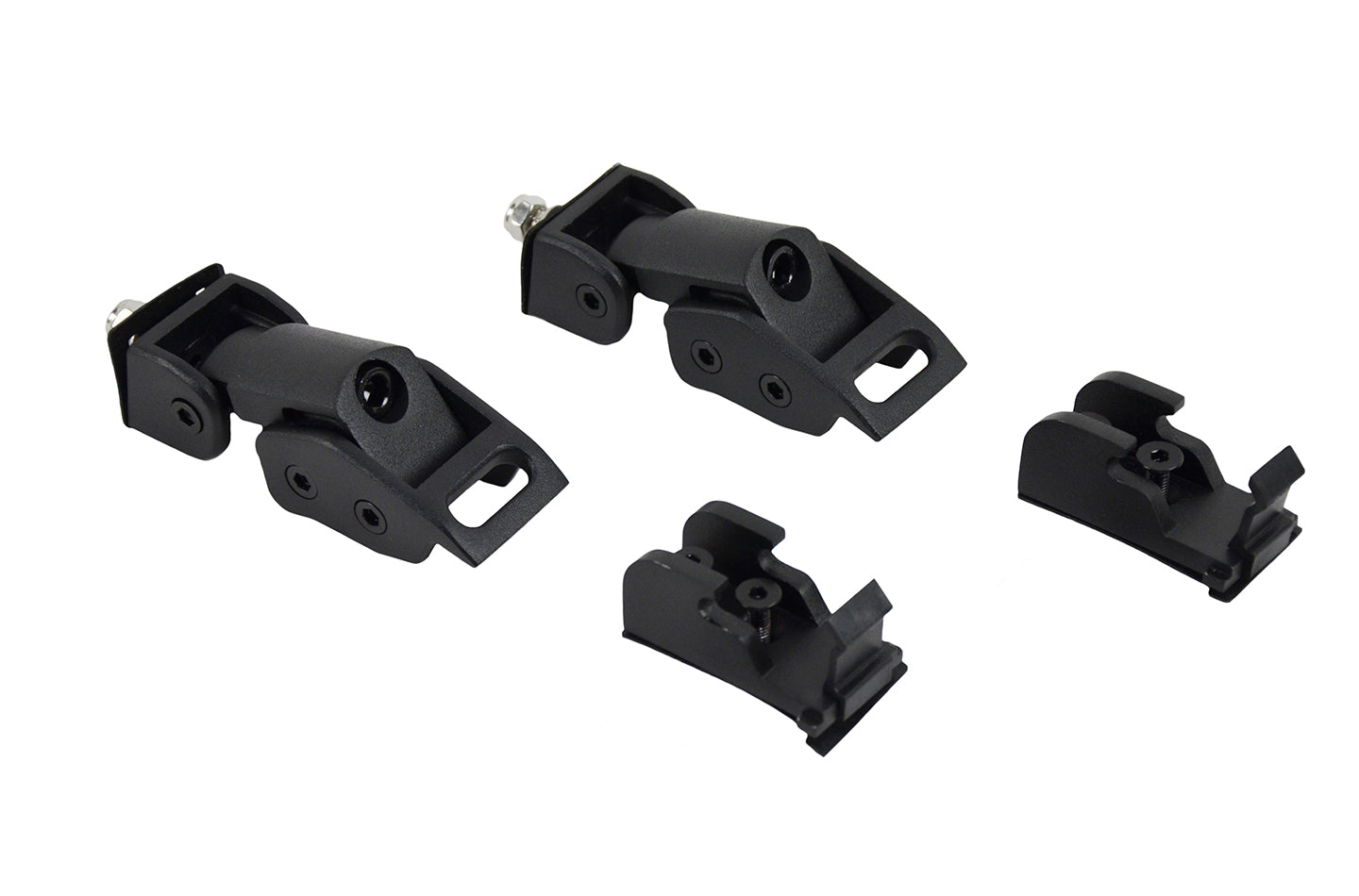 Kentrol Jeep TJ Hood Catch Kit 97-06 Wrangler TJ Textured Black Kentrol