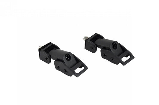 Jeep TJ Hood Catch Kit 97-06 Wrangler TJ Textured Black Kentrol-1