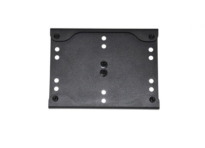 Jeep JK Shackle Mounted License Plate Bracket 07-18 Wrangler JK Textured Black Kentrol-3