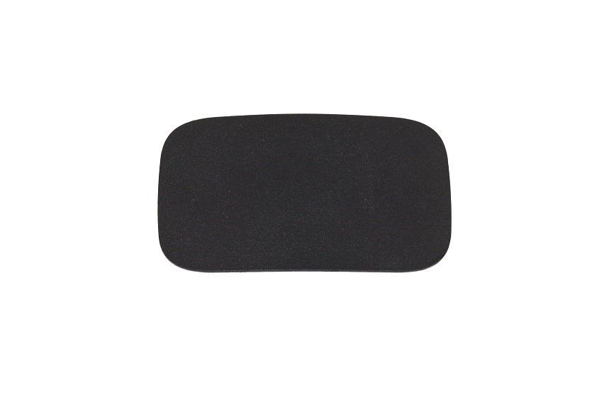 Kentrol Jeep JK Plate Delete Badge 07-18 Wrangler JK Textured Black Kentrol