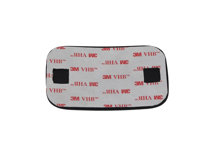 Kentrol Jeep JK Plate Delete Badge 07-18 Wrangler JK Textured Black Kentrol