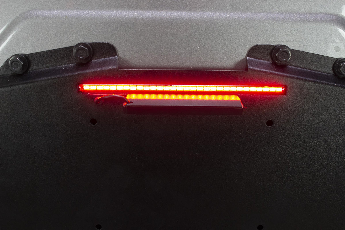 Kentrol Jeep JL Backside License Plate Mount Black 2018-Present Wrangler JL Kentrol