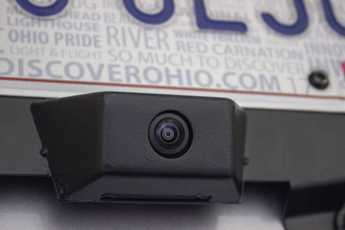 Kentrol Jeep JL Backside License Plate Mount Black 2018-Present Wrangler JL Kentrol