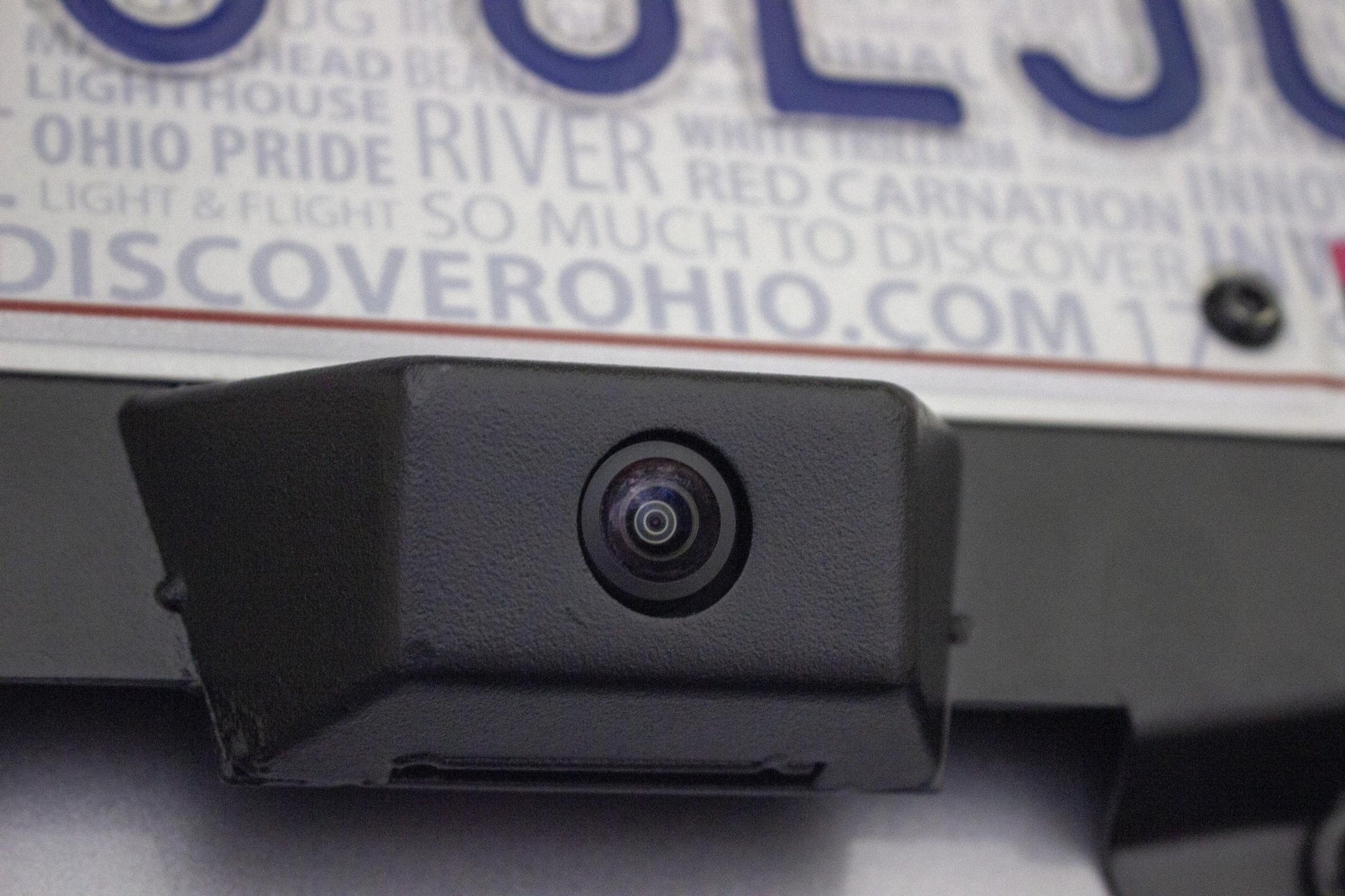 Kentrol Jeep JL Backside License Plate Mount Black 2018-Present Wrangler JL Kentrol