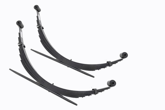 Rough Country Rear Leaf Springs 8 Inch Lift Pair 99-07 Ford Super Duty 4WD Rough Country