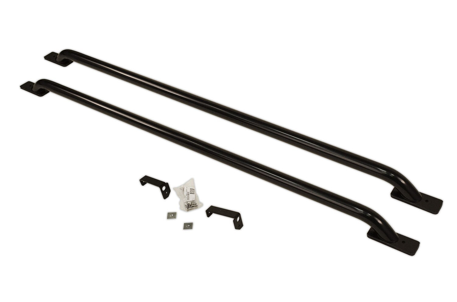 Stake Pocket Bed Rail Black Powdercoat 2014-2017 Silverado/Sierra 1500 2015-2019 Silverado/Sierra 2500 HD Go Rhino-1