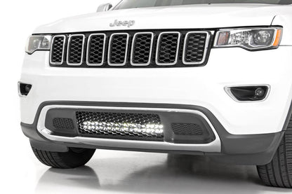 LED Light Kit Bumper Mount 20 Inch Spectrum Dual Row Jeep Grand Cherokee WK2 (11-20) Rough Country-1