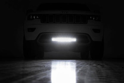 LED Light Kit Bumper Mount 20 Inch Spectrum Dual Row Jeep Grand Cherokee WK2 (11-20) Rough Country-4