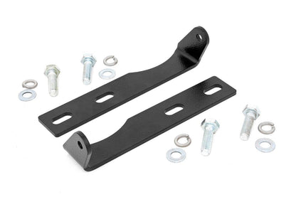 LED Light Kit Bumper Mount 20 Inch Spectrum Dual Row Jeep Grand Cherokee WK2 (11-20) Rough Country-5
