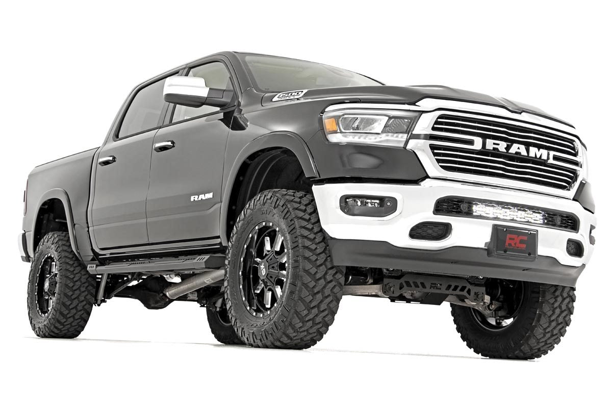 LED Light Kit Bumper Mount 20 Inch Spectrum Dual Row Ram 1500 (19-24) Rough Country-1