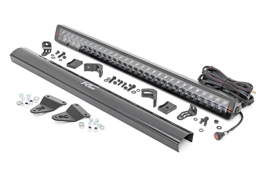 LED Light Kit Bumper Mount 30 Inch Spectrum Dual Row Toyota 4Runner (14-20) Rough Country-1