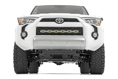 LED Light Kit Bumper Mount 30 Inch Spectrum Dual Row Toyota 4Runner (14-20) Rough Country-2