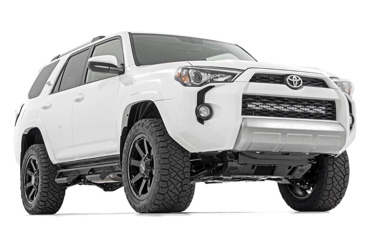 LED Light Kit Bumper Mount 30 Inch Spectrum Dual Row Toyota 4Runner (14-20) Rough Country-3