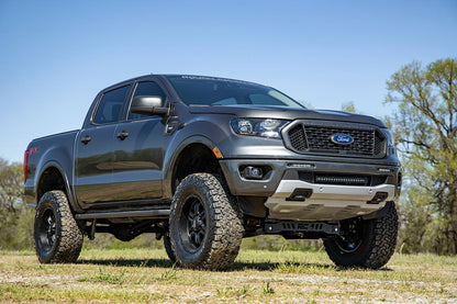 LED Light Kit Bumper Mount 20 Inch Spectrum Single Row Ford Ranger (19-23) Rough Country-5