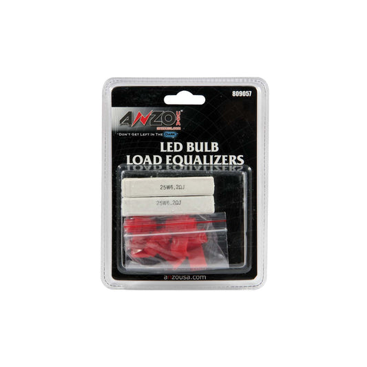 Interior Multi-Purpose LED Light Bulb Resistor Kit 25W/6.2 Ohm Pair AnzoUSA