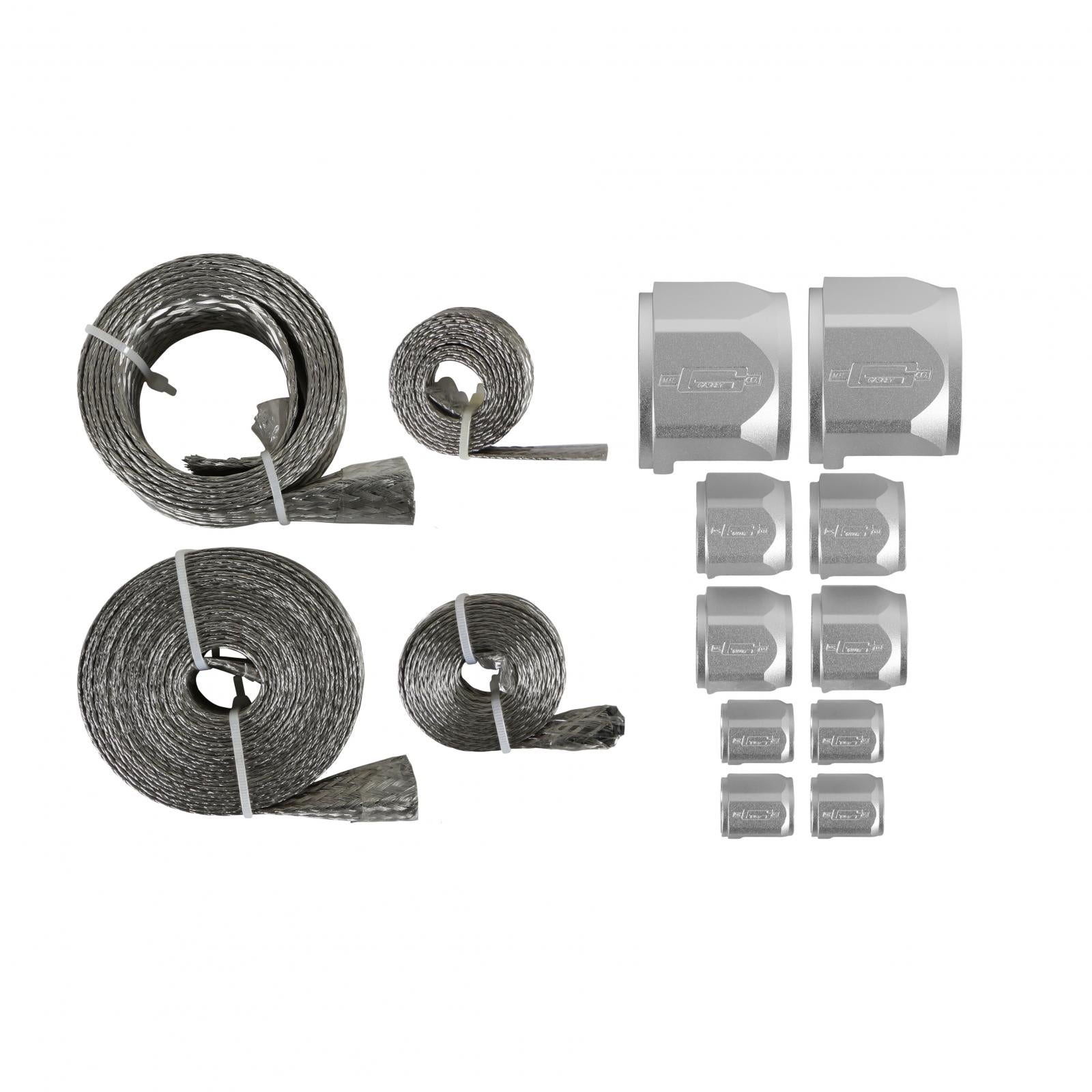 Flex-Braid Hose Sleeve Kit Mr Gasket