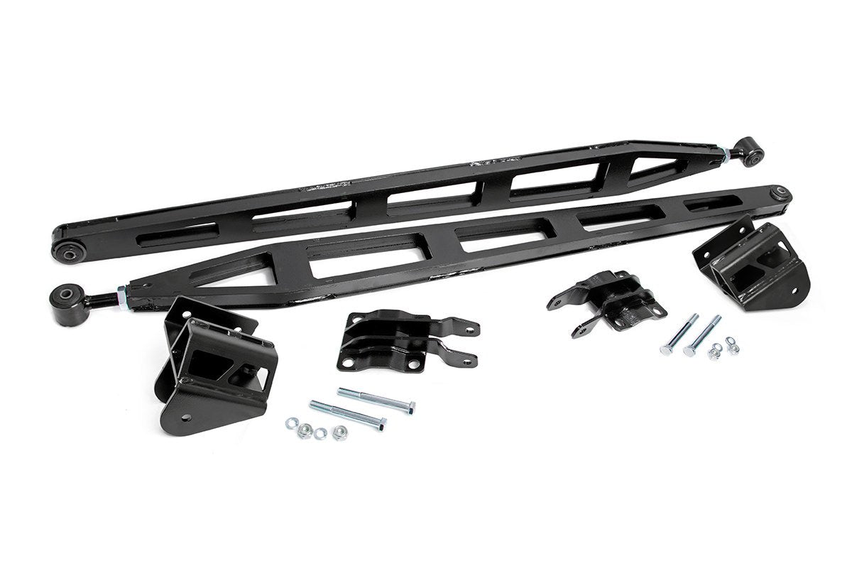 Rough Country Nissan Traction Bar Kit 6 Inch Lift 16-20 Titan XD Crew Cab 4WD Rough Country