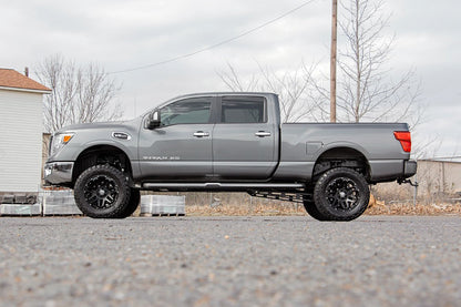 Nissan Traction Bar Kit 6 Inch Lift 16-20 Titan XD Crew Cab 4WD Rough Country-2