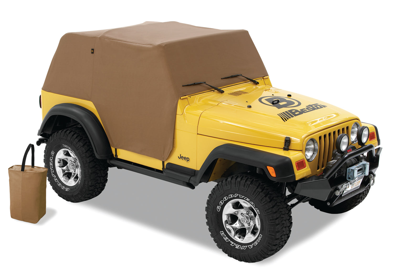Bestop All Weather Jeep Trail Cover For Jeep 1992-1995 Wrangler YJ Bestop