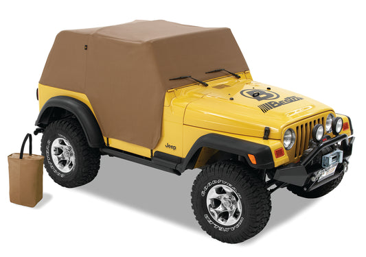 All Weather Jeep Trail Cover For Jeep Jeep 1997-2006 Wrangler TJ Spice Bestop