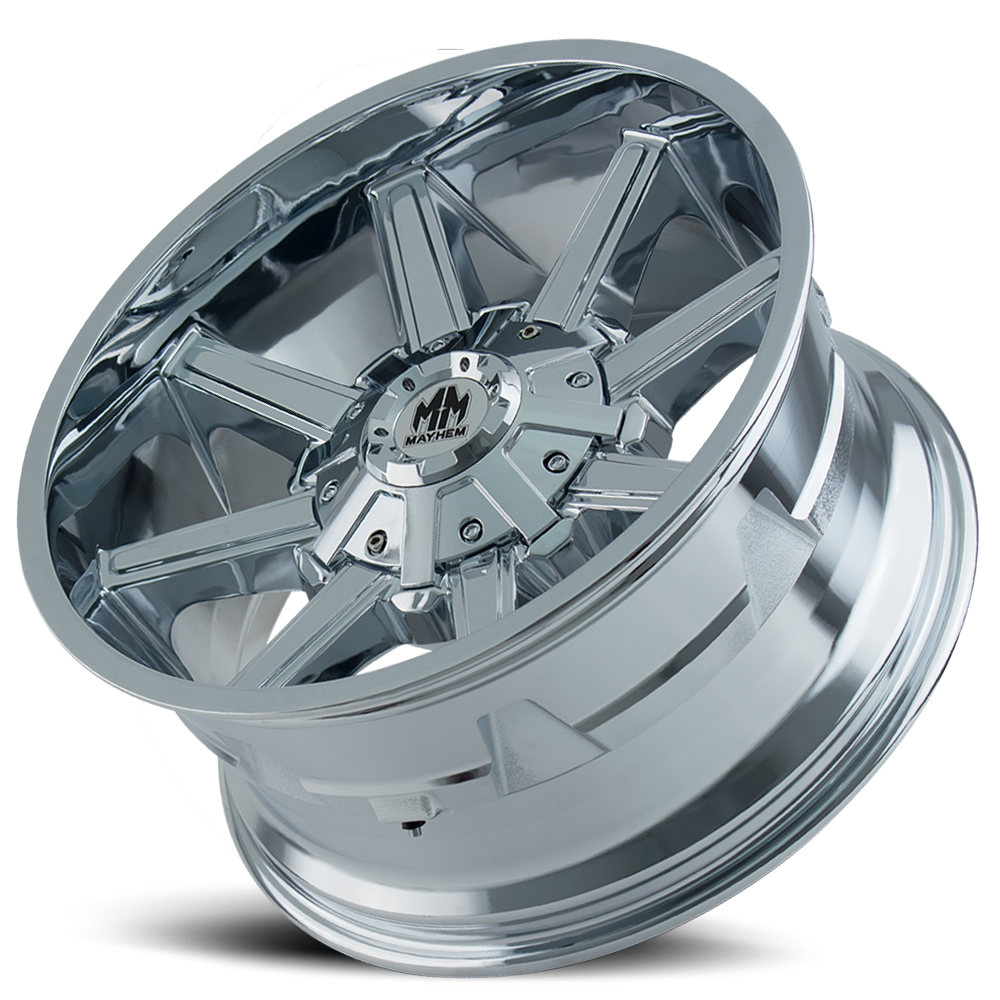 Offroad Arsenal 8104 CH 22x12 Chrome Cast Aluminum Mayhem Wheels-1
