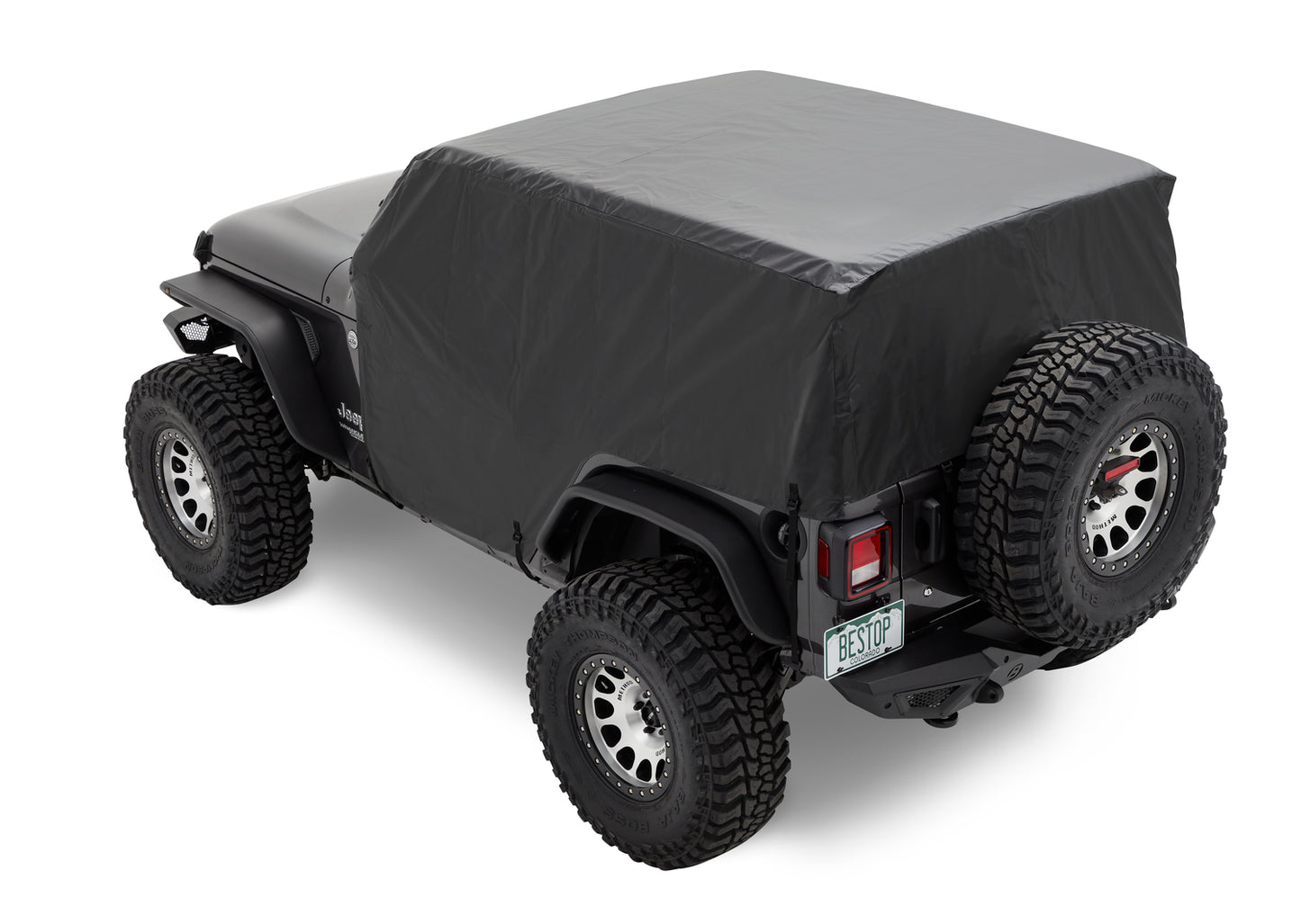 Bestop All Weather Jeep Trail Cover For Jeep 2007-2018 Wrangler JK 2 Door Bestop