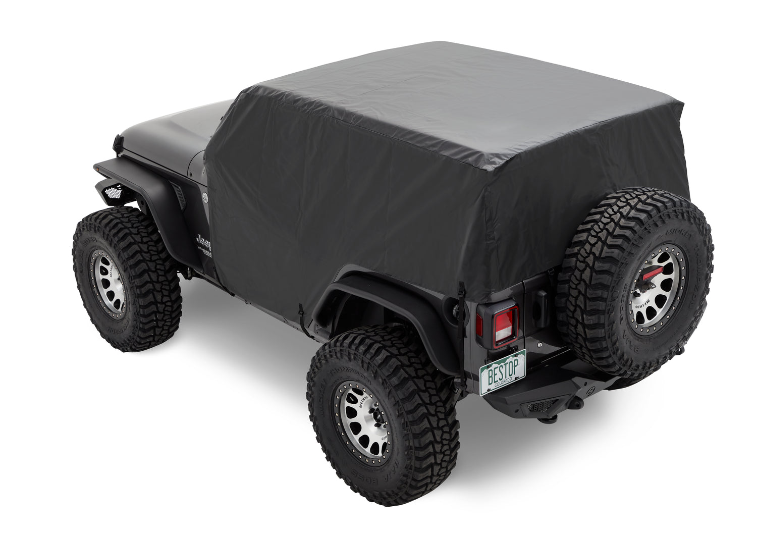 Bestop All Weather Jeep Trail Cover For Jeep 2007-2018 Wrangler JK 2 Door Bestop