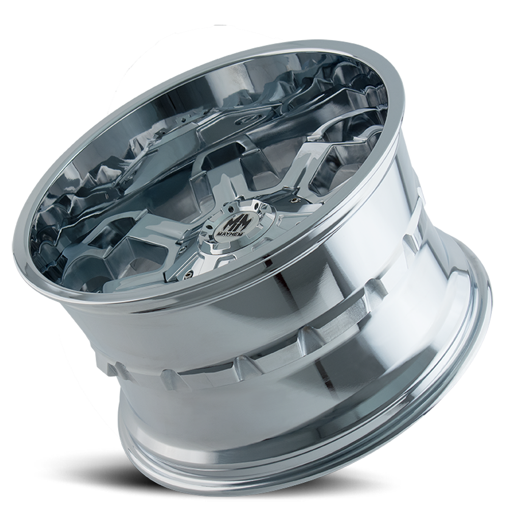 Offroad Combat 8105 CH 17x9 Chrome Cast Aluminum Mayhem Wheels-2