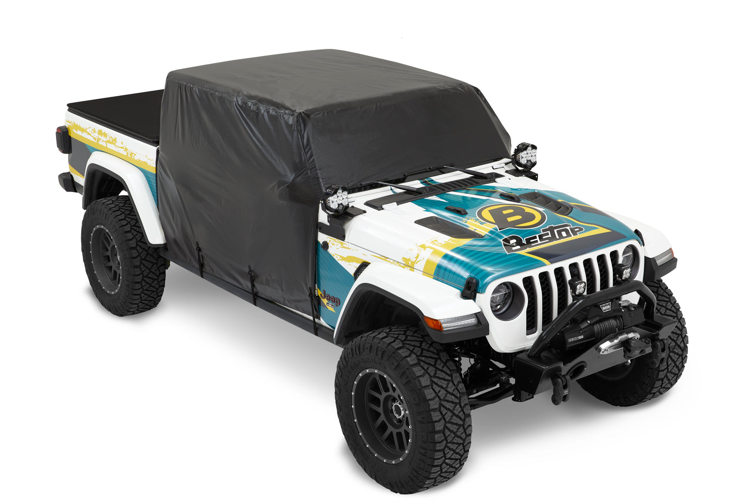 Bestop All Weather Trail Cover Jeep '20-26 Gladiator Black Bestop