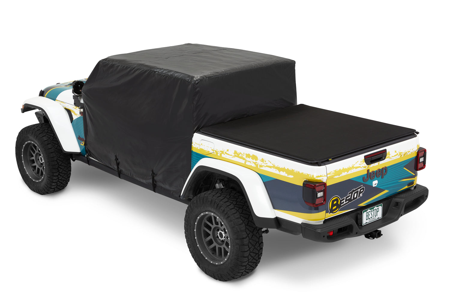 Bestop All Weather Trail Cover Jeep '20-26 Gladiator Black Bestop