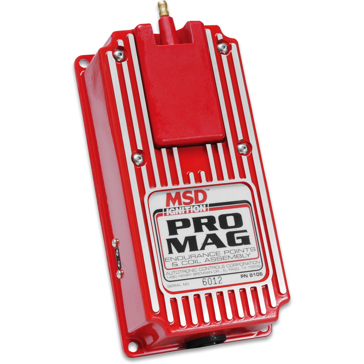 Pro Mag 12/20 Amp Electronic Points Box The Points Box Controls The Spark Duration And The Unique Full Power Firing Of The Pro-Mag 12 And 20 MSD Ignition-9