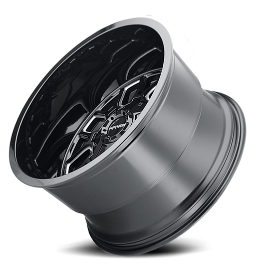 Offroad Cogent 8107 GB 18x9 Milled Spokes Gloss Black Cast Aluminum Mayhem Wheels