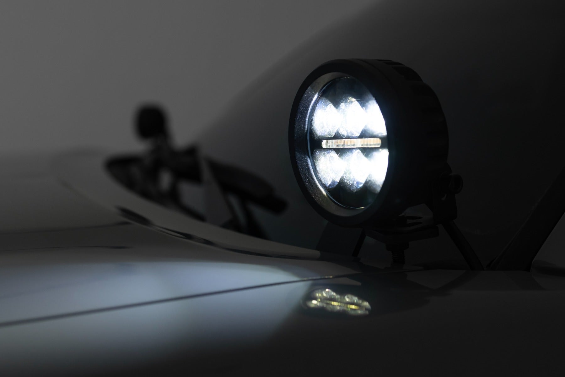 LED Light Kit Ditch Mount 2 Inch Spectrum Pair Spot Toyota Tacoma (16-23) Rough Country-5