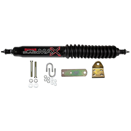 Steering Stabilizer Single Kit Black Single Kit 87-95 Jeep Wrangler Skyjacker