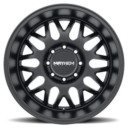 Offroad Tripwire 8110 GB 20x10 Milled Spokes Black Cast Aluminum Mayhem Wheels-13
