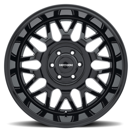 Offroad Tripwire 8110 GB 20x10 Milled Spokes Black Cast Aluminum Mayhem Wheels-3