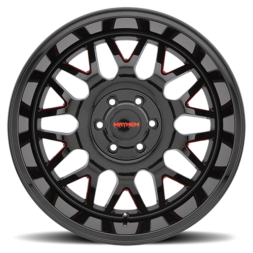 Offroad Tripwire 8110 RD 20x9 Prism Red Black Cast Aluminum Mayhem Wheels-25