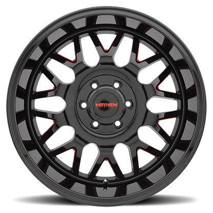 Offroad Tripwire 8110 RD 20x9 Prism Red Black Cast Aluminum Mayhem Wheels-7
