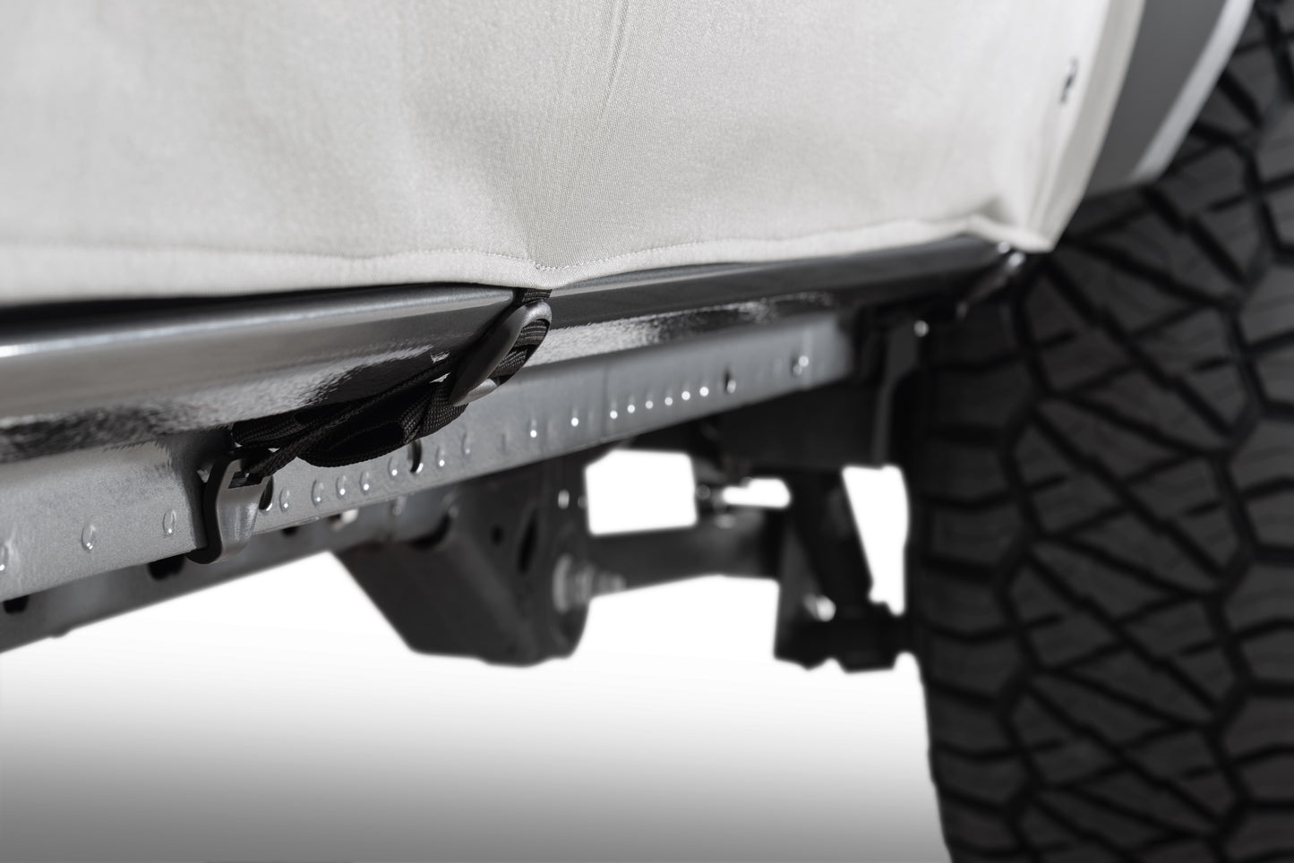 Vinyl Weatherproof Full Door Cab Cover fits with the factory Soft/Hard Top removed 21-Present Ford Bronco 4 Dr MasterTop-1