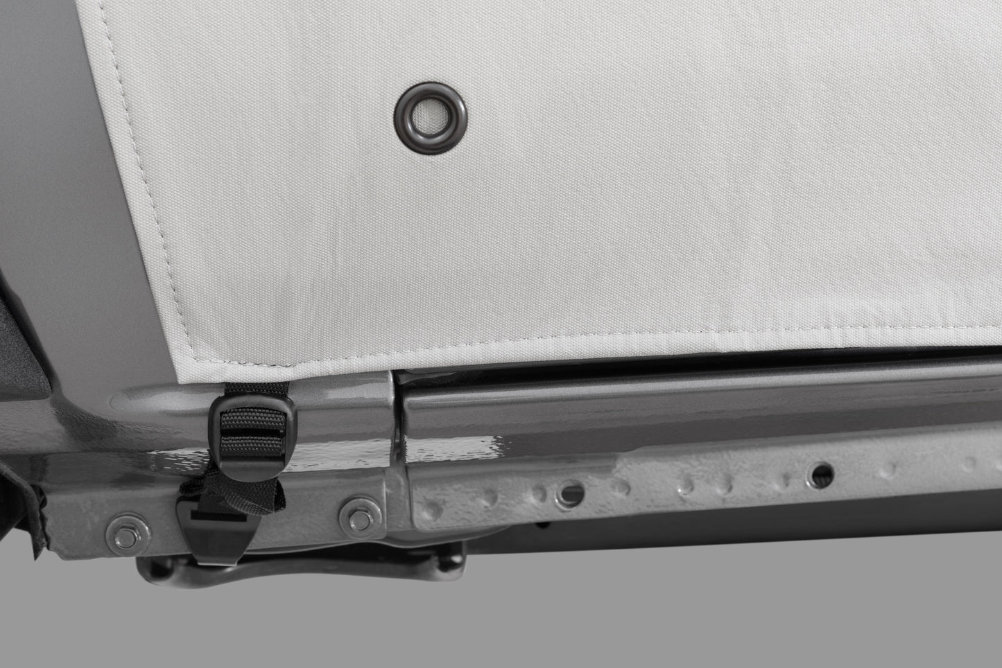 Vinyl Weatherproof Full Door Cab Cover fits with the factory Soft/Hard Top removed 21-Present Ford Bronco 4 Dr MasterTop-2