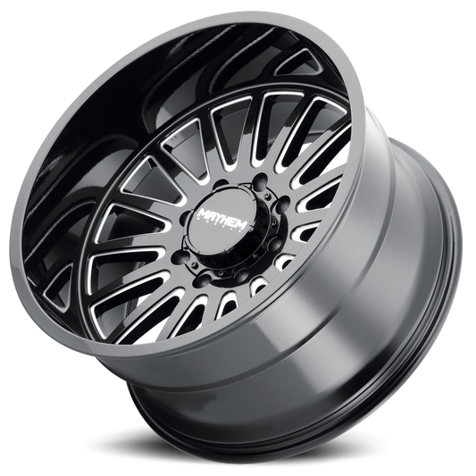 Offroad Utopia 8114 22x12 Milled Black Cast Aluminum Mayhem Wheels-1