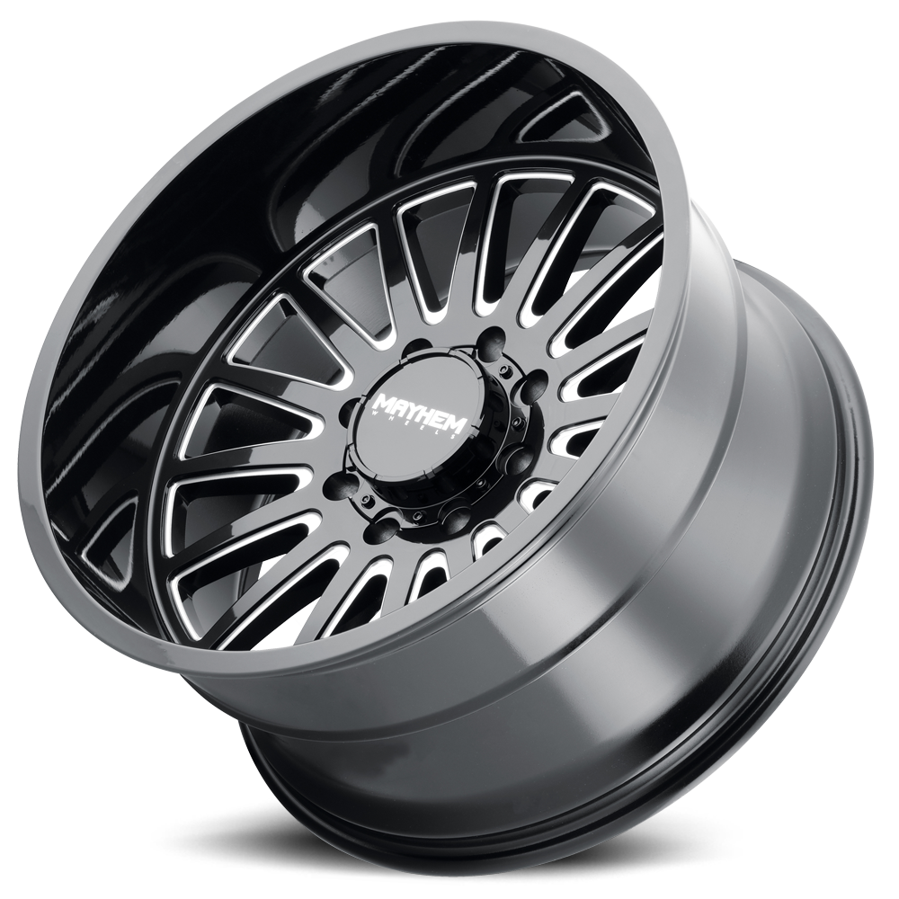 Offroad Utopia 8114 20x9 Milled Black Cast Aluminum Mayhem Wheels-7