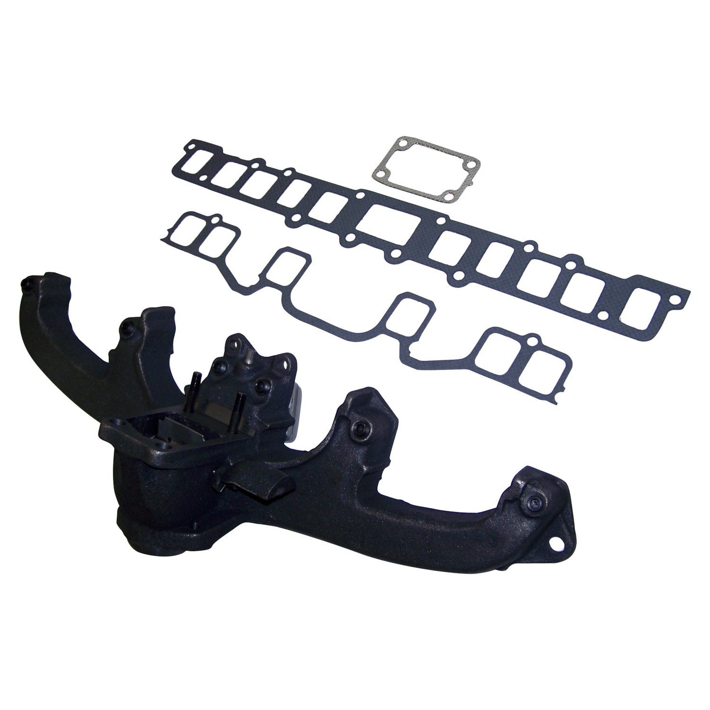 Exhaust Manifold & Gasket Kit for Jeep 72-79 CJs, SJ, J-Series w/ 3.8L, 4.2L Eng Crown Automotive