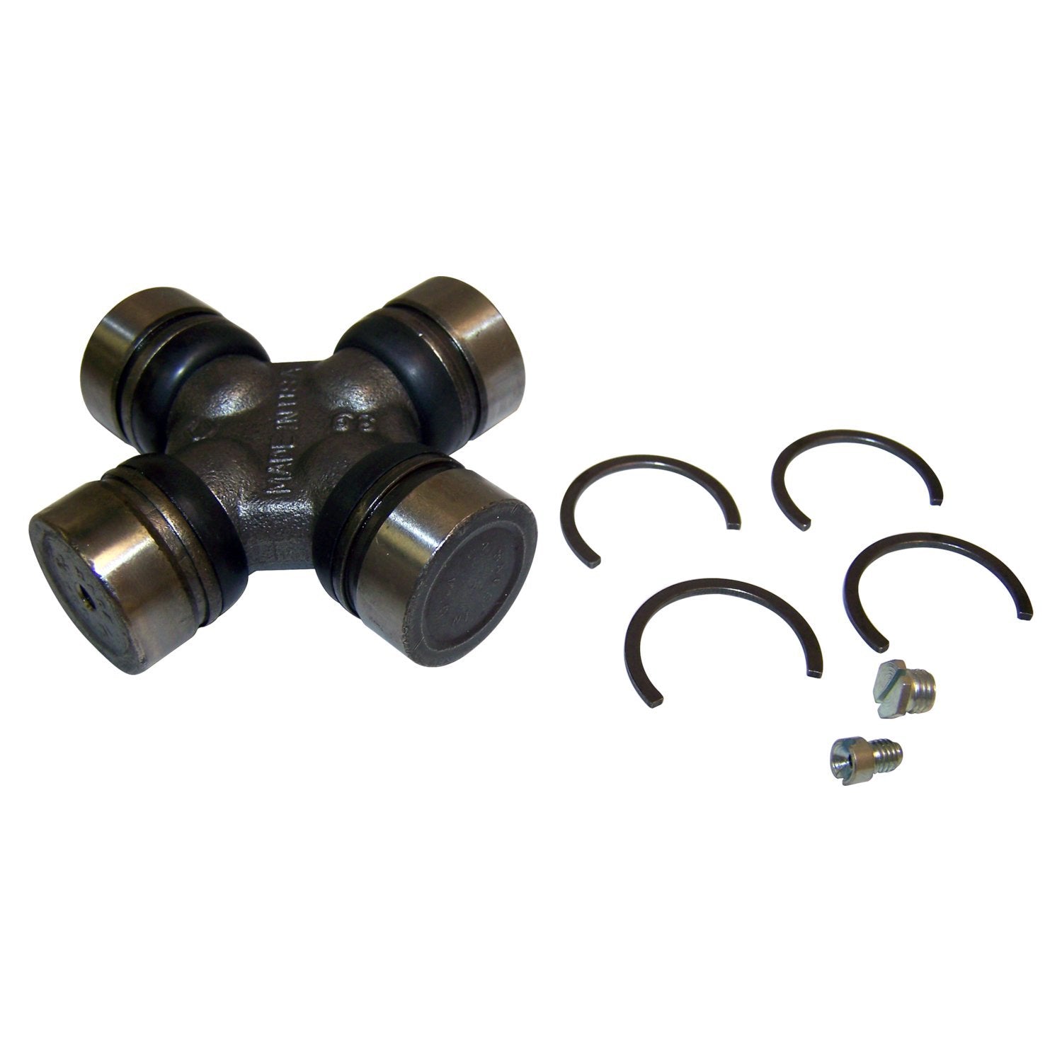 Front Axle Shaft U-Joint Greasable for Jeep 76+ CJs, XJ Cherokee, MJ Comanche, YJ Wrangler Crown Automotive