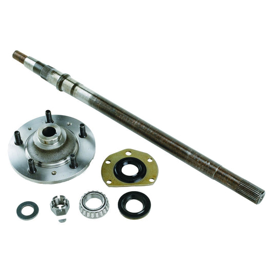 Left Rear Axle Shaft Kit for Misc. 76-83 CJ5, 76-81 CJ7, CJ8 w/ AMC 20 Rear Axle Crown Automotive