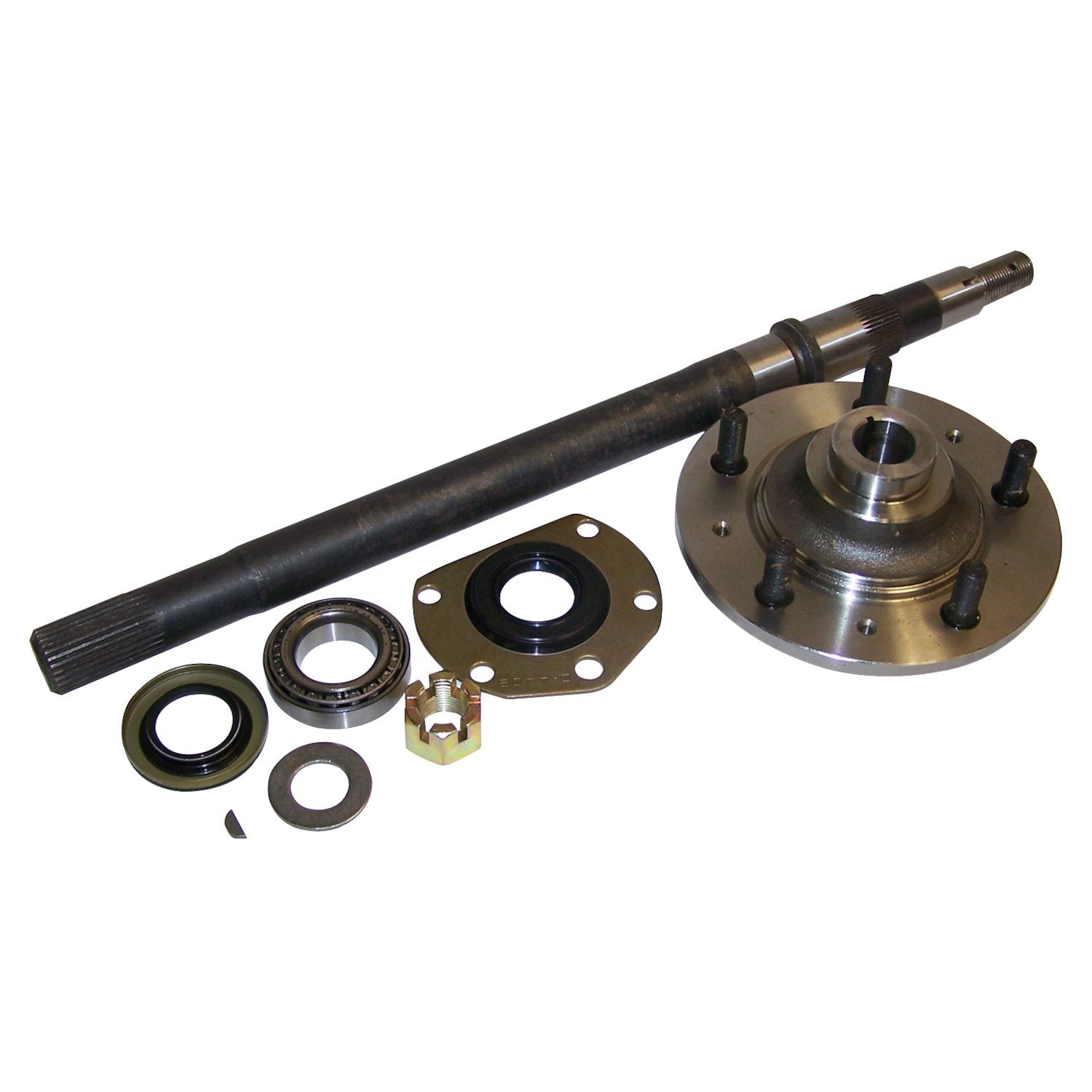 Rt. Rear Axle Shaft Kit for 76-79 Jeep CJ-5, CJ-7 w/ AMC 20 Axle w/ Quadra-Trac Crown Automotive