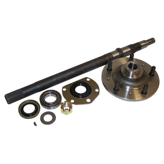 Rt. Rear Axle Shaft Kit for 76-79 Jeep CJ-5, CJ-7 w/ AMC 20 Axle w/ Quadra-Trac Crown Automotive