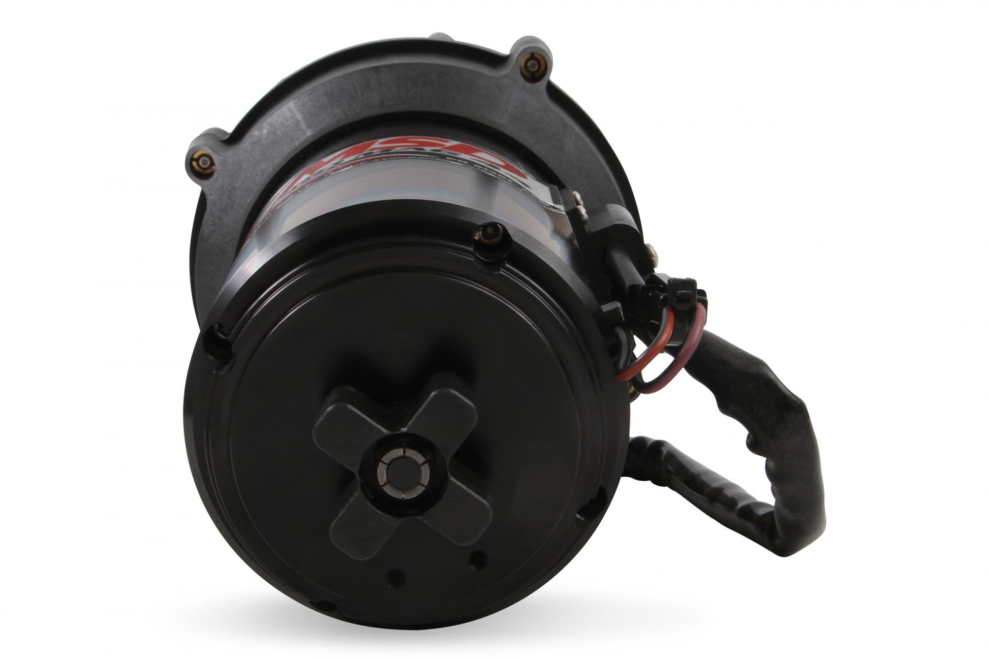 Pro Mag 44 Amp Generator, Ccw Rotation, Black Pro Cap, Band Clamp Black Pro-Mag 44 Generator Is Counterclockwise, Utilizes A Cross Drive, Pro-Cap (5 Inch Diameter), Rotor And A Wire Retainer MSD Ignition-4