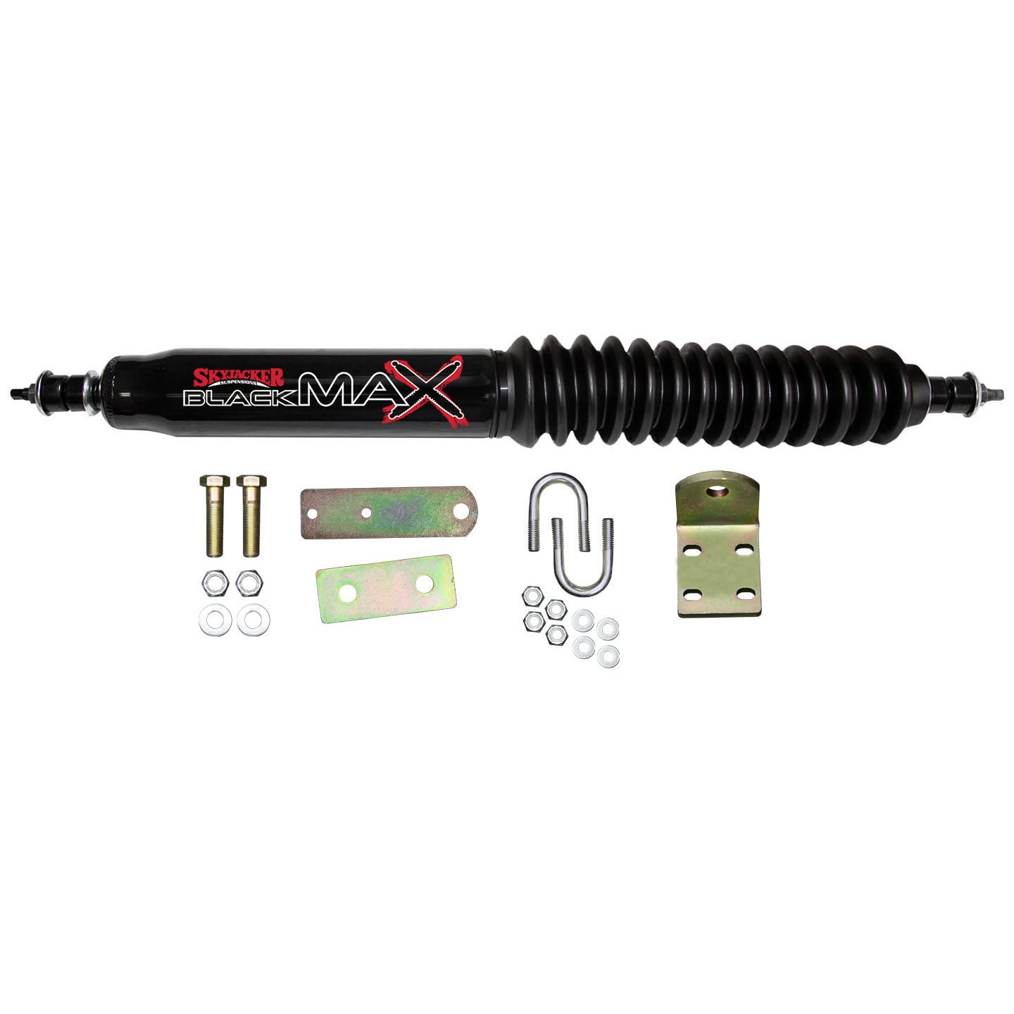 Steering Stabilizer Single Kit Black Single Kit 83-97 Ford Ranger 84-90 Ford Bronco II 91-94 Ford Explorer 91-94 Mazda Navajo 94-97 Mazda B2300 94-97 Mazda B4000 94-96 Mazda B3000 Skyjacker