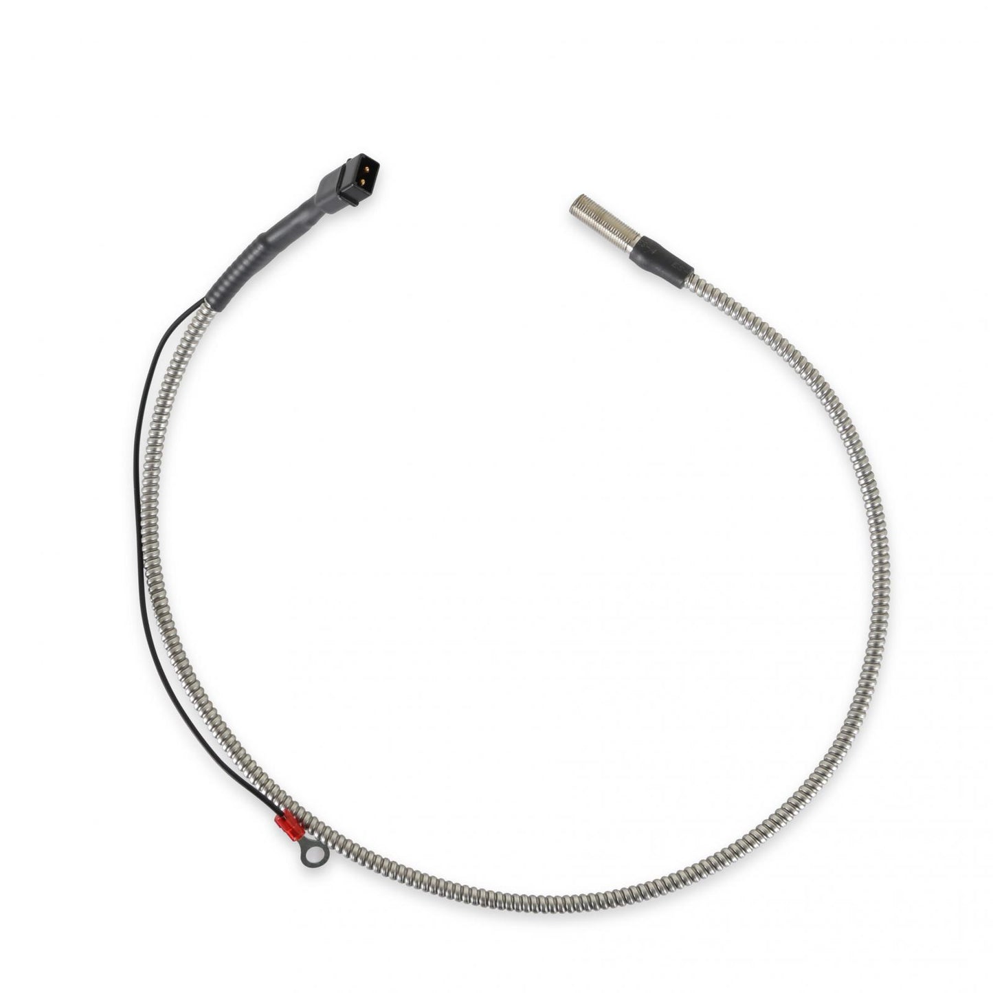 Crank Trigger Pickup Shielded Non-Magnetic 3/8 Inch-24 X 1.5 Inch 32 Harness Shielded Non-Magnetic Pickup MSD Ignition